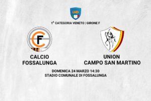 Prima Squadra: 1 – 1 a Fossalunga