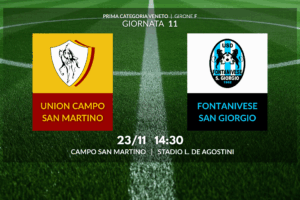 Prima Squadra: L’Union lascia il passo alla Fontanivese, finale 1 a 4
