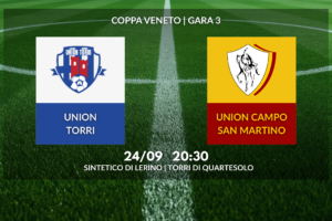 Prima Squadra: sconfitta per 3 a 4, in coppa Veneto passa l’Union Torri